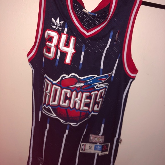 adidas Other - hakeem olajuwon Houston rockets jersey